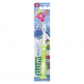GUM Kids' Monsterz Manual Toothbrush, Age 2+